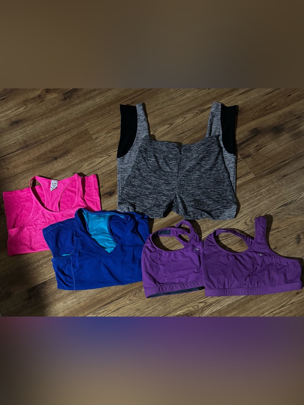 Champion Women's Sports Bras Athletic Apparel Bundle